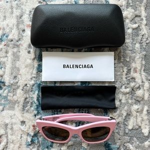 BALENCIAGA PINK BARBIE SUNGLASSES NEW